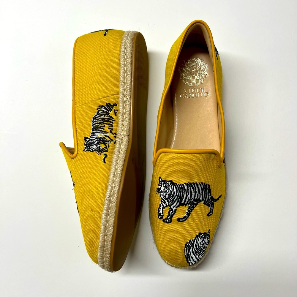 Vince Camuto Yellow Slip Ons